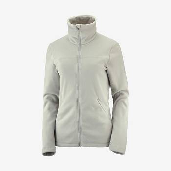 Salomon ESSENTIAL COSY FLEECE Women's Hoodie Beige | AU-S1989