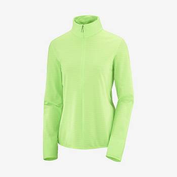 Salomon ESSENTIAL LIGHTWARM Women's Hoodie Mint | AU-A1339