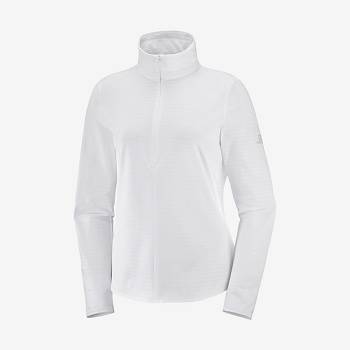 Salomon ESSENTIAL LIGHTWARM Women's Hoodie White | AU-N2422