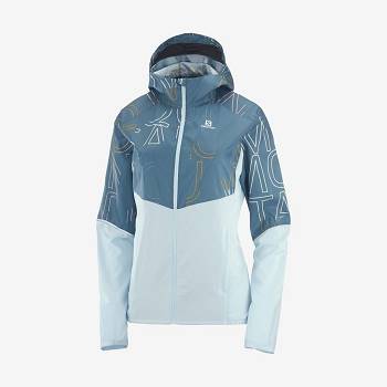 Salomon Jackets AGILE WIND Women's Softshell Jackets Green | AU-W2200