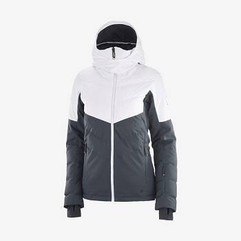 Salomon Jackets NEW PREVAIL Women's Softshell Jackets Black / White | AU-S1576