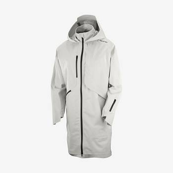 Salomon Jackets OUTLIFE WP COMMUTER PARKA W Women's Softshell Jackets White | AU-O1523