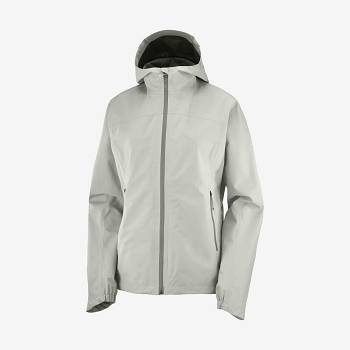 Salomon Jackets OUTLINE GORE-TEX 2.5L Women's Softshell Jackets White | AU-O1637