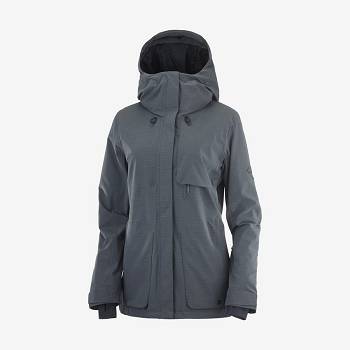 Salomon Jackets PROOF LIGHT Women's Softshell Jackets Black | AU-O1026