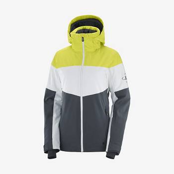 Salomon Jackets SLALOM Women's Softshell Jackets Green | AU-M1447