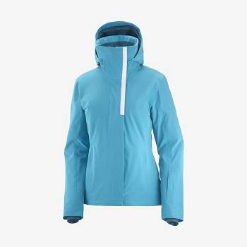 Salomon Jackets SPEED Women's Softshell Jackets Blue | AU-A1115