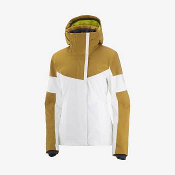 Salomon Jackets SPEED Women's Softshell Jackets White | AU-A1402