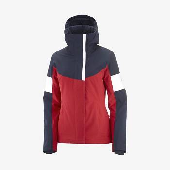 Salomon Jackets SPEED Women's Softshell Jackets Red | AU-A1535