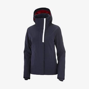 Salomon Jackets SPEED Women's Softshell Jackets Navy | AU-N1540