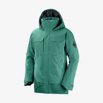 Salomon Jackets STANCE CARGO Men's Softshell Jackets Green | AU-M1965