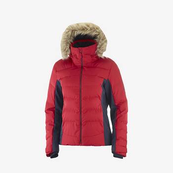 Salomon Jackets STORMCOZY Women's Softshell Jackets Red | AU-A1101