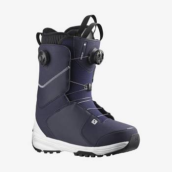 Salomon KIANA DUAL BOA Women's Ski Boots Blue | AU-S2528