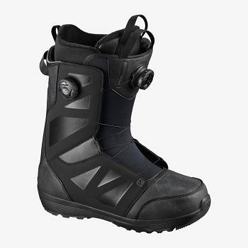 Salomon LAUNCH BOA SJ BOA Men's Ski Boots Black | AU-L2537