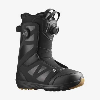 Salomon LAUNCH BOA SJ BOA Men's Ski Boots Black | AU-N2324