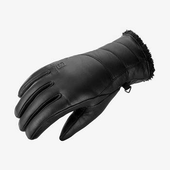 Salomon NATIVE Women's Gloves Black | AU-N1176