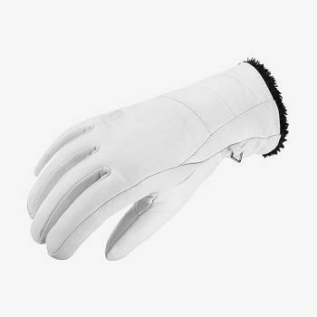 Salomon NATIVE Women's Gloves White | AU-A1822