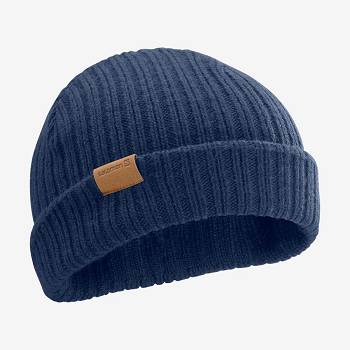 Salomon OUTLIFE FISHERMAN Men's Hats Navy | AU-A2144