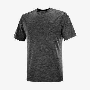 Salomon OUTLIFE MERINO BLEND Men's T Shirts Black | AU-L2467