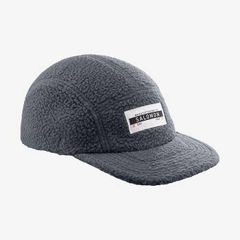 Salomon OUTLIFE SWEET FLEECE Men's Hats Grey | AU-O1889