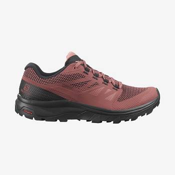 Salomon OUTLINE GORE-TEX Women's Hiking Shoes Red | AU-N1561