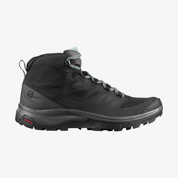 Salomon OUTLINE MID GORE-TEX Women's Hiking Boots Navy | AU-O1973