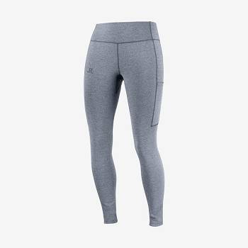 Salomon OUTLINE Women's Running Tights Grey | AU-O2524