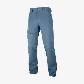 Salomon OUTPEAK WARM Men's Pants Blue | AU-S1884