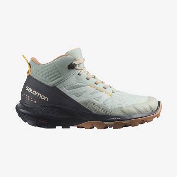 Salomon OUTPULSE MID GORE-TEX Women's Waterproof Shoes Mint | AU-O2225