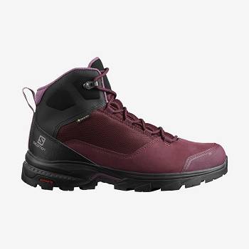 Salomon OUTWARD GORE-TEX Women's Hiking Boots Red | AU-W1170