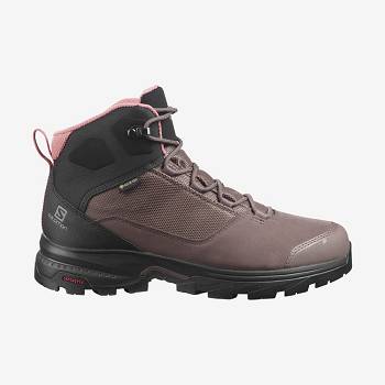 Salomon OUTWARD GORE-TEX Women's Waterproof Shoes Brown | AU-O1950