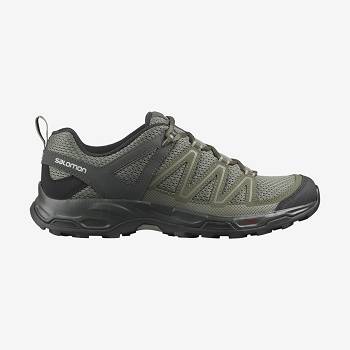 Salomon PATHFINDER Men's Hiking Shoes Olive | AU-M2469