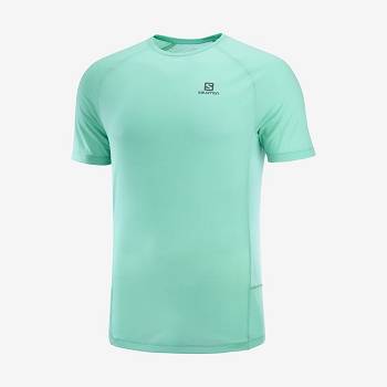 Salomon PROMO CROSS REBEL Men's T Shirts Mint | AU-L2152