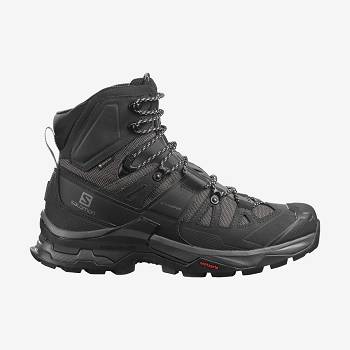 Salomon QUEST 4 GORE-TEX Men's Hiking Boots Grey / Black | AU-A1003