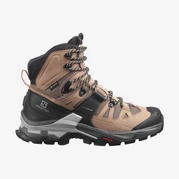 Salomon QUEST 4 GORE-TEX Women's Waterproof Shoes Brown | AU-O1329