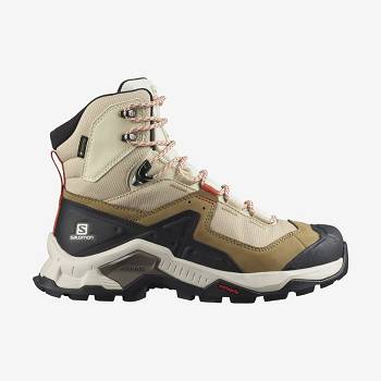 Salomon QUEST ELEMENT GORE-TEX Women's Waterproof Shoes Brown | AU-A1654