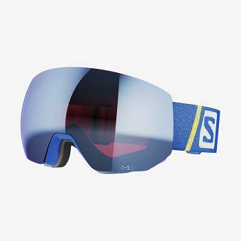 Salomon RADIUM PRO SIGMA Men's Goggles Blue | AU-A1031