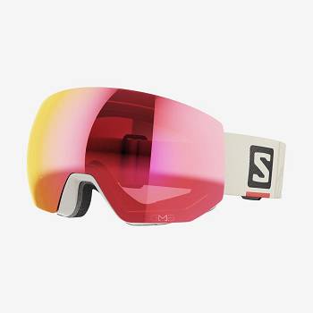 Salomon RADIUM PRO SIGMA Women's Goggles Beige | AU-O1628