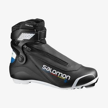 Salomon R/PROLINK Women's Ski Boots Black / Blue | AU-N1484