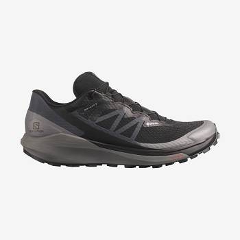 Salomon SENSE RIDE 4 GORE-TEX INVISIBLE FIT Men's Trail Running Shoes Black / Black | AU-M1328