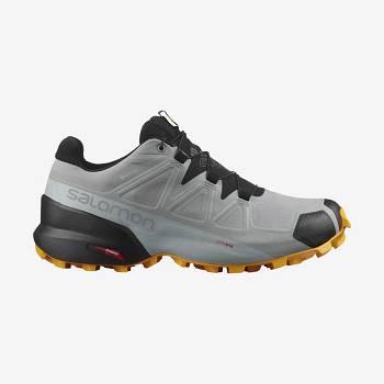 Salomon SPEEDCROSS 5 GORE-TEX Men's Trail Running Shoes Black / Grey | AU-O2435