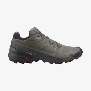 Salomon SPEEDCROSS 5 Men's Trail Running Shoes Olive | AU-O1504