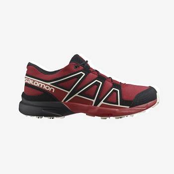 Salomon SPEEDCROSS Kids' Trail Running Shoes Red | AU-S1079