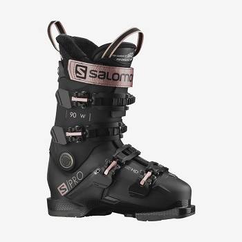 Salomon S/PRO 90 Women's Ski Boots Black / Gold | AU-S1856