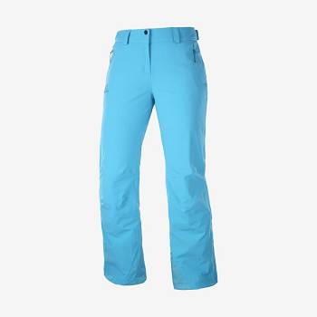 Salomon THE BRILLIANT Women's Ski Pants Blue | AU-O1040