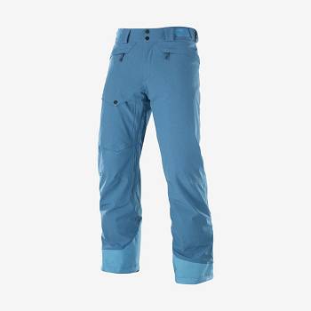 Salomon UNTRACKED Men's Ski Pants Blue | AU-S1695