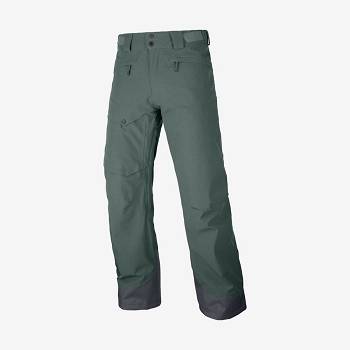 Salomon UNTRACKED Men's Ski Pants Olive | AU-O2575