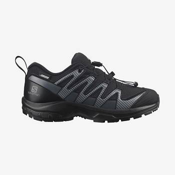 Salomon XA PRO V8 CLIMASALOMON™ Kids' Waterproof Shoes Black | AU-A2452