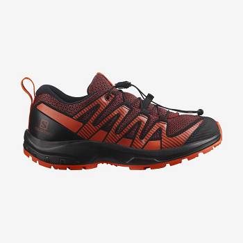 Salomon XA PRO V8 Kids' Hiking Shoes Black / Red | AU-L1865