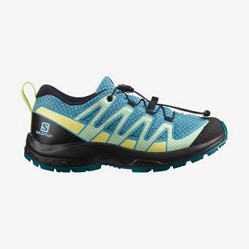 Salomon XA PRO V8 Kids' Trail Running Shoes Blue | AU-N2142