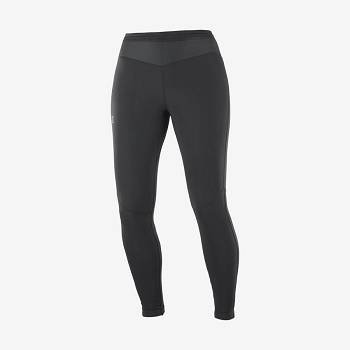 Salomon XA WARM Women's Running Tights Black | AU-A2543